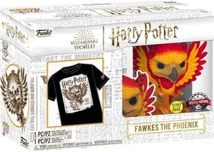 Funko POP! Harry Potter Fawkes the Phoenix exclusive + T-shirt L цена и информация | Атрибутика для игроков | kaup24.ee