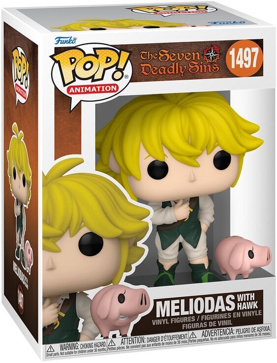 Funko POP! The Seven Deadly Sins Meliodas with Hawk цена и информация | Fännitooted mänguritele | kaup24.ee