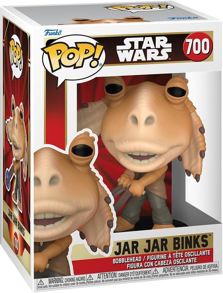 Funko POP! Star Wars Jar Jar Binks цена и информация | Fännitooted mänguritele | kaup24.ee