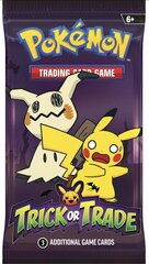 Открытки Pokemon Trick or Trade Booster Bundle цена и информация | Атрибутика для игроков | kaup24.ee