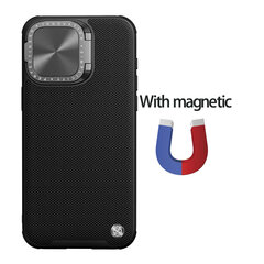 iPhone 15 Pro Max ümbrisele MagSafe Magnetic Case Textured Prop Nylon Fiber Camera Kokkupandav aluse kate iPhone 15 Pro jaoks – iPhone 15 Pro jaoks hind ja info | Telefoni kaaned, ümbrised | kaup24.ee