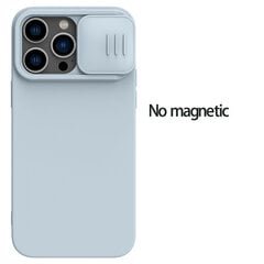 Для iPhone 14 Pro Max Шелковистый оригинальный чехол для слайд-камеры MagSafe Мягкий силиконовый магнитный чехол для iPhone 14 Pro / Plus - Для iPhone 14 Plus цена и информация | Чехлы для телефонов | kaup24.ee