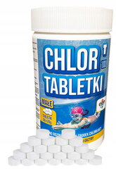 Chlortix väikesed basseinitabletid bakteritele 20g/1kg цена и информация | Аксессуары для бассейнов | kaup24.ee