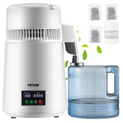 Veedistilleerija Vevor, 750W, 1 L/h, 4L mahutavus hind ja info | Veefiltrid | kaup24.ee