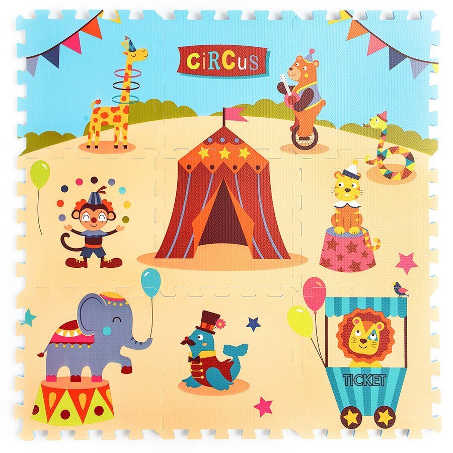 Pusle - vaip Smiki Circus, 9 osa, 6368734 hind ja info | Tegelustekid | kaup24.ee