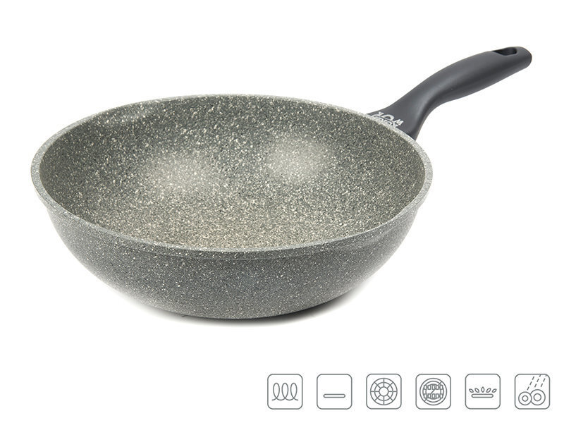 Pann Oursson Wok KWW2821MS Mega Stone, 28 cm hind ja info | Pannid | kaup24.ee