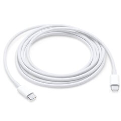 CP USB-C на USB-C PD 96W 5A Супер Быстрого заряда Кабель 2м для Ноутбука MacBook Телефона Белый цена и информация | Кабели и провода | kaup24.ee