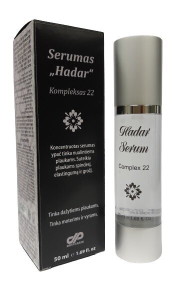 Juukseseerum Hadar, 50 ml hind ja info | Maskid, õlid, seerumid | kaup24.ee