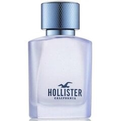 Tualettvesi meestele Hollister Free Wave EDT, 100 ml цена и информация | Мужские духи | kaup24.ee