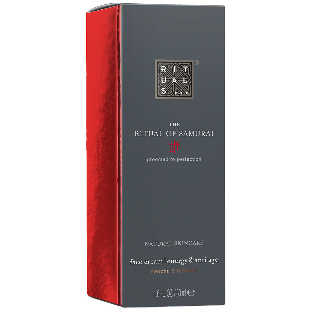 Näokreem meestele Rituals Samurai Energy & Anti-Age 50 ml цена и информация | Näokreemid | kaup24.ee