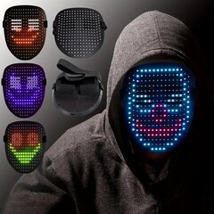 LED-mask koos žestianduritega hind ja info | Karnevali kostüümid | kaup24.ee