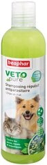 Šampoon koertele ja kassidele kirbude, puukide, putukate vastu Beaphar, 250 ml hind ja info | Karvahooldustooted loomadele | kaup24.ee
