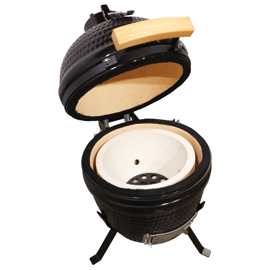 Grill Kamado 13" Besk, must hind ja info | Grillid | kaup24.ee