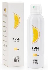 Солнцезащитная эмульсия для тела Linea Mamma Baby Sole SPF 3,  150 мл цена и информация | Кремы от загара | kaup24.ee