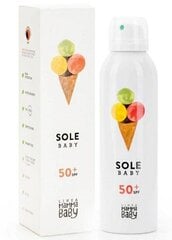 Детская солнцезащитная эмульсия, Linea Mamma Baby Sole Baby SPF 50+,  150 мл цена и информация | Кремы от загара | kaup24.ee