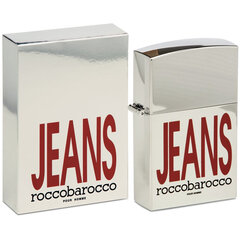 Tualettvesi Roccobarocco Jeans EDT meestele, 75 ml hind ja info | Meeste parfüümid | kaup24.ee