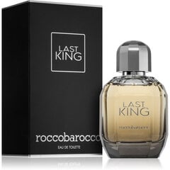 Tualettvesi Roccobarocco Last King EDT meestele, 100 ml цена и информация | Мужские духи | kaup24.ee