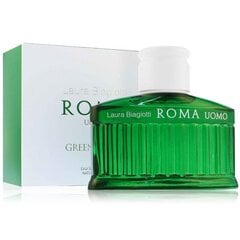 Tualettvesi Laura Biagiotti Roma Uomo Green Swing EDT meestele, 200 ml hind ja info | Meeste parfüümid | kaup24.ee