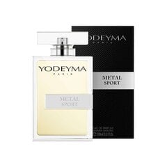 Lõhnavesi Yodeyma Metal Sport EDP meestele, 100 ml hind ja info | Meeste parfüümid | kaup24.ee