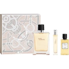 Kehahoolduse komplekt Hermes Terre d´Hermes EDT meestele: Tualettvesi 100 ml + Tualettvesi 15 ml + dušigeel 40 ml цена и информация | Мужские духи | kaup24.ee