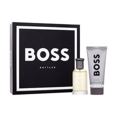 Kosmeetikakomplekt Hugo Boss Boss Bottled EDT meestele: Tualettvesi 50 ml + dušigeel 100 ml hind ja info | Meeste parfüümid | kaup24.ee