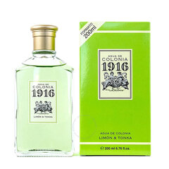 Köln Agua De Colonia 1916 Limon & Tonka EDC naistele/meestele, 200 ml hind ja info | Naiste parfüümid | kaup24.ee