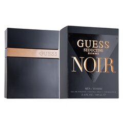 Туалетная вода для мужчин Guess Seductive Homme Noir EDT 100 мл цена и информация | Мужские духи | kaup24.ee