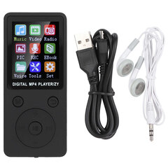 T1 Music MP3 MP4 Player 8G Bluetooth Поддержка 32G Карта памяти Круглые кнопки Черный цена и информация | Наушники | kaup24.ee