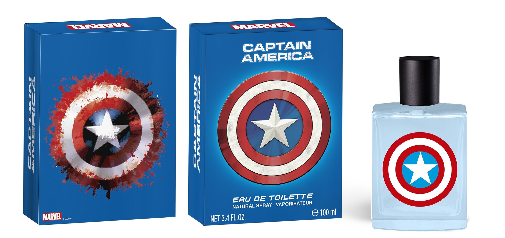 Tualettvesi Marvel Captain America EDT poistele 100 ml hind ja info | Laste parfüümid | kaup24.ee