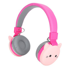 Laste peakomplekt Cute Animals Bluetooth 5.0 Kids mikrofoniga kõrvaklapid ChildrenKittyle hind ja info | Kõrvaklapid | kaup24.ee