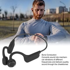 Bone Conduction kõrvaklapid Bluetooth5.0 IP56 veekindlad tolmukindlad juhtmevabad spordikõrvaklapid koos sisseehitatud mikrofoniga matkamiseks hind ja info | Kõrvaklapid | kaup24.ee