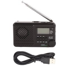 Радиоприемник All Band с картой памяти Plug In Radio Receiver Black Radio Receiver MP3 Player цена и информация | Наушники | kaup24.ee