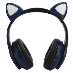 B39 Cat Ear Shape juhtmeta peakomplekt Bluetooth Armas mänguri kõrvaklapid muusika jaoks Home SportsBlue hind ja info | Kõrvaklapid | kaup24.ee