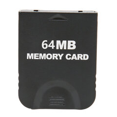 для Gamecube Memory Card Plug and Play High Speed Game Memory Card для игровых приставок Данные Аксессуары 64 МБ (1019 блоков) цена и информация | Аксессуары для компьютерных игр | kaup24.ee