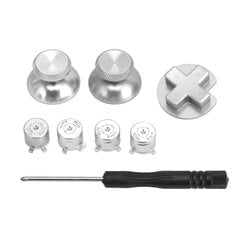 jaoks Switch Pro Metal Button DIY asendusmängukontrolleri metallist nupp Switch Pro mängupuldi jaoks Hõbedane hind ja info | Mängukonsoolide lisatarvikud | kaup24.ee