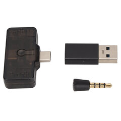 HS?SW287 Bluetoothi saatja multifunktsionaalne traadita C-tüüpi Bluetoothi dongle-adapter PS4 arvutile, must hind ja info | Mängukonsoolide lisatarvikud | kaup24.ee