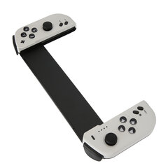 Juhtmeta mängukontroller Multifunktsionaalne 6 teljega Body Sense Turbo Function Bluetooth mängukontroller Switch Joycon Pure White jaoks hind ja info | Mängukonsoolide lisatarvikud | kaup24.ee