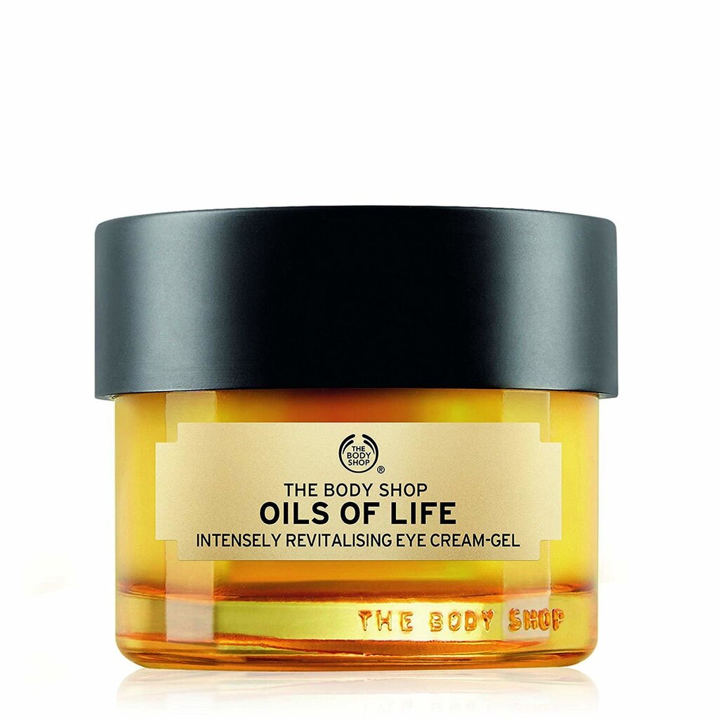 Elujõudu andev silmakreem The Body Shop Oils Of Life 20 ml цена и информация | Silmakreemid, seerumid | kaup24.ee