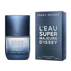 Tualettvesi Issey Miyake L'Eau Super Majeure D'Issey EDT meestele 50 ml hind ja info | Issey Miyake Kosmeetika, parfüümid | kaup24.ee