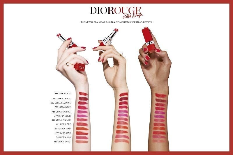 Huulepulk Dior Rouge Dior Ultra Rouge 3,5 g, 777 Ultra Star hind ja info | Huulepulgad, -läiked, -palsamid, vaseliin | kaup24.ee