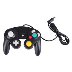 Проводной игровой контроллер Plug and Play Single Point Vibration Gamepad Joystick для GC для Wii Black цена и информация | Игровые приставки | kaup24.ee