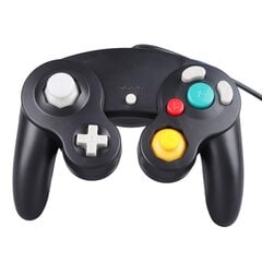 Проводной игровой контроллер Plug and Play Single Point Vibration Gamepad Joystick для GC для Wii Black цена и информация | Игровые приставки | kaup24.ee