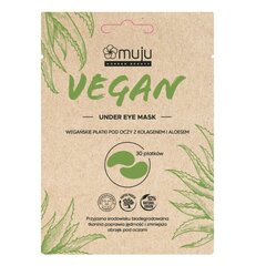 Muju Veganse kollageeni ja aloe versioon, 30 tk цена и информация | Маски для лица, патчи для глаз | kaup24.ee