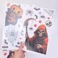 Halloweeni aknakleebised, 6 tk. цена и информация | Peokaunistused | kaup24.ee