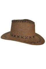 Ковбойская шляпа, коричневая цена и информация | Карнавальные костюмы | kaup24.ee