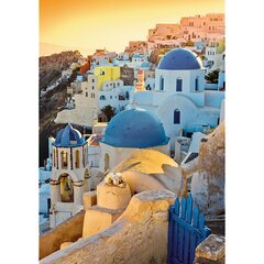 Puzzle 1000 Oia linn Santorini Trefl hind ja info | Pusled | kaup24.ee