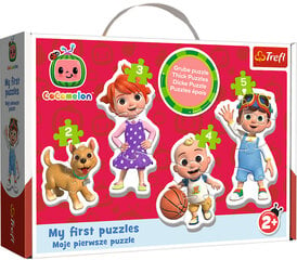 Puzzle 4in1 Cocomelon Minu esimene puzzle Trefl hind ja info | Pusled | kaup24.ee