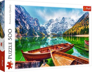 Puzzle 500 Braiesi järv Itaalias Trefl Premium Quality hind ja info | Pusled | kaup24.ee