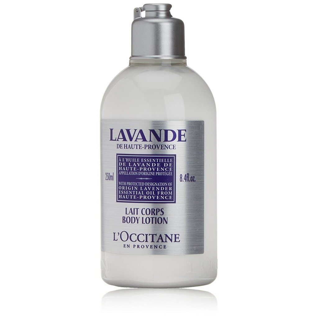 Ihupiim L'Occitane Lavender 250 ml цена и информация | Lõhnastatud kosmeetika naistele | kaup24.ee