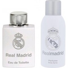 Komplekt EP Line Real Madrid meestele: tualettvesi EDT 100 ml + spreideodorant 150 ml hind ja info | Meeste parfüümid | kaup24.ee